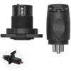 LIXUANBY 12VCPS3 70A Trolling Motor Plug & Receptacle for 2