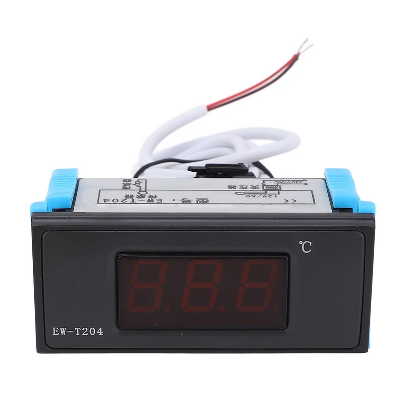 Digital Thermostat 0.1℃ Resolution 0.5℃ Accuracy Dual Display Temperature Controller