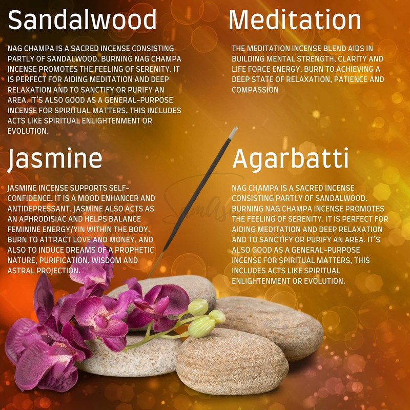 SAMASIA Satya Mix 12 incense set 2 - Positive Vibes,