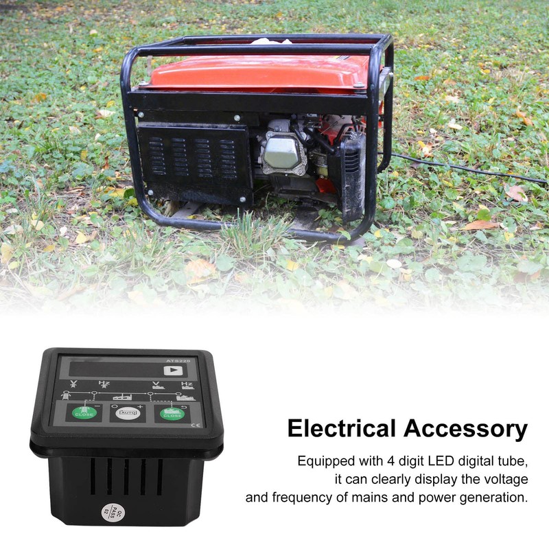 Gonetre ATS Controller Genset Control Module Electrical Accessory Ats220 Ac30-300v