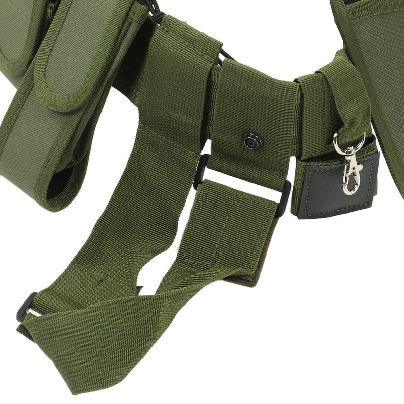 Detachable Adjustable Hunting Camping Belt with Pouch for Outdoor Activities