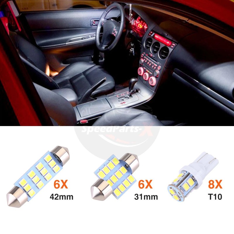 SpeedParts-X LED Lights for Car Interior Reading/Door/I