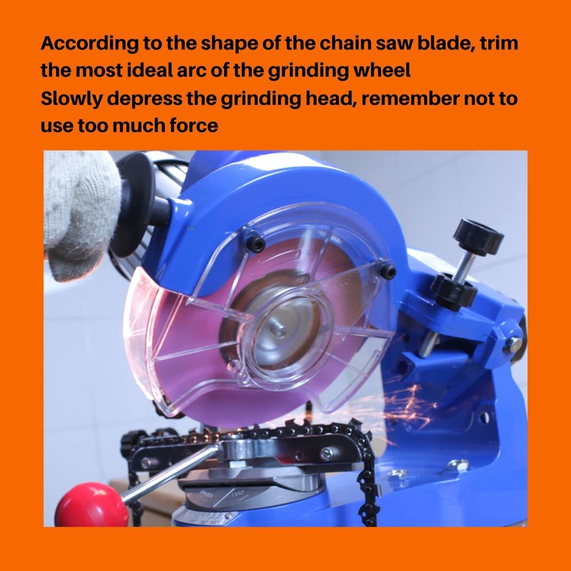 Amacupid Universal Chainsaw Sharpener Grinding Wheel. Speedy Sharpening High-Speed Steel,