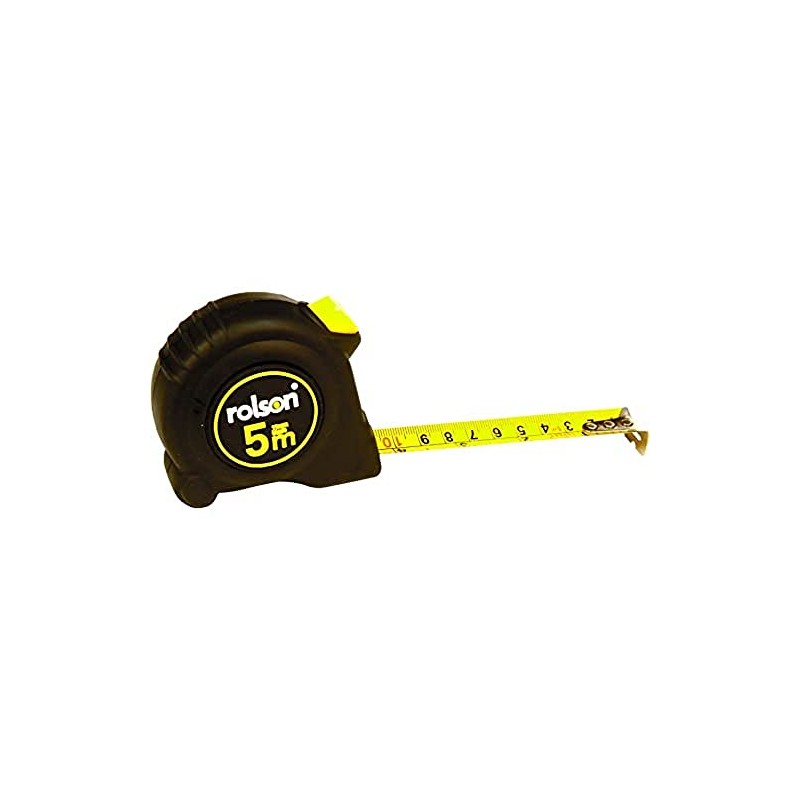 Rolson 50565 5 m x 19 mm Tape Measure