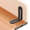 sourcing map 2Pcs Adjustable Flat Mending Plate Support with Slot,