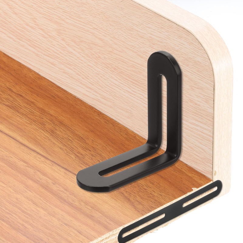 sourcing map 2Pcs Adjustable Flat Mending Plate Support with Slot,