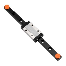 350mm MGN9 Linear Sliding Rail Guide with a MGN9H Carriage Block for 3D Printer and CNC Machine,Black (MGN9H, 350mm)