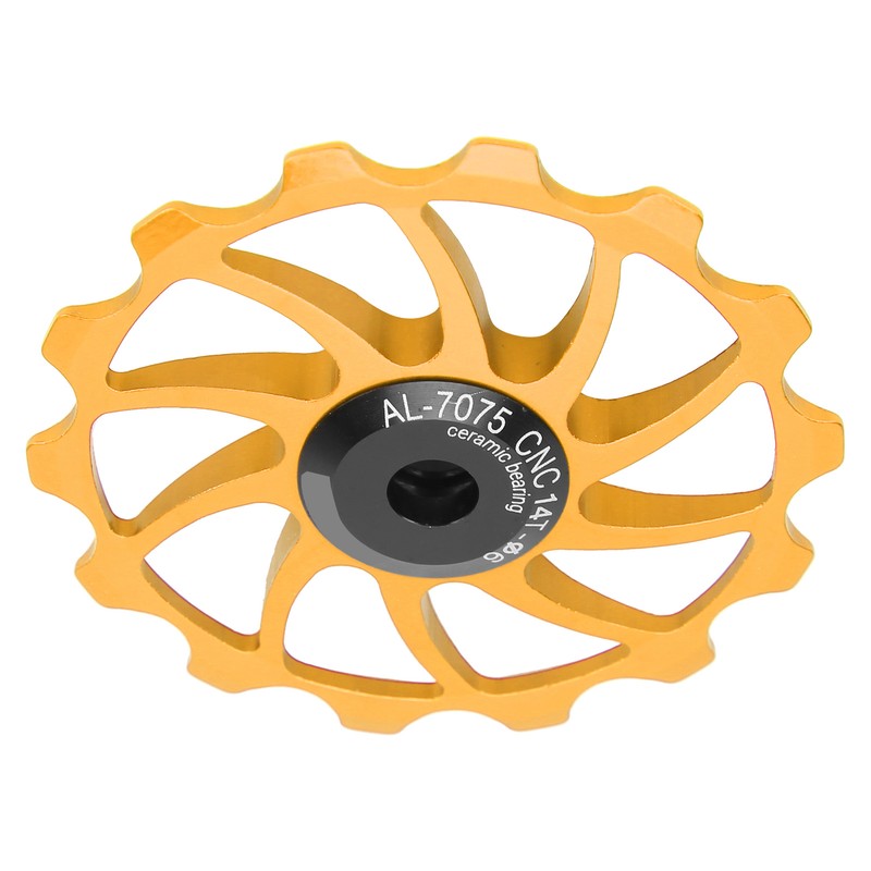 Cycling Bicycle Rear Pulley Bike Guide Roller Pulley Parts 14T