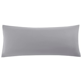 sourcing map Soft Brushed Microfiber Body Pillow Cover with Zipper Closure, Bolster Pillow Cases Long Pillow Cases for Body Pillow Grey 20"x60" (5ft)