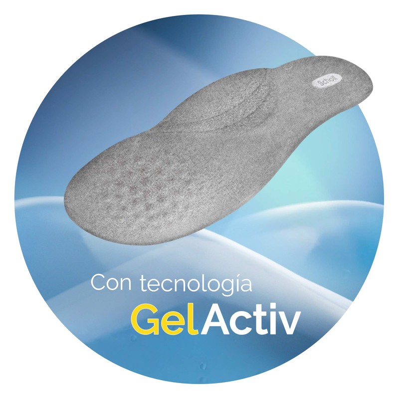 Scholl Sch Gel Activ Plant Botas Botines 1 Par