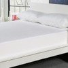 Luxury fitted breathable waterproof brushed cotton mattress protector, Single bed
