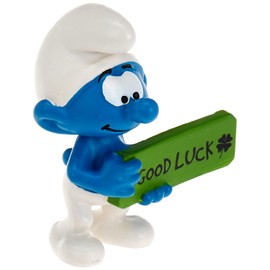 Figura pitufo de la buena suerte de Schleich Pitufos