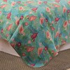 C&F Home Isla Tropics Flamingo Palms Coastal Tropical Paradise Nautical