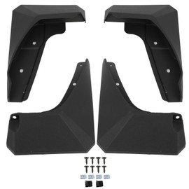 ANPART 4Pcs Black Splash Guards Mud Flaps Mudflaps Mudguard Fender Flares for 2018-2024 for Hyundai Kona
