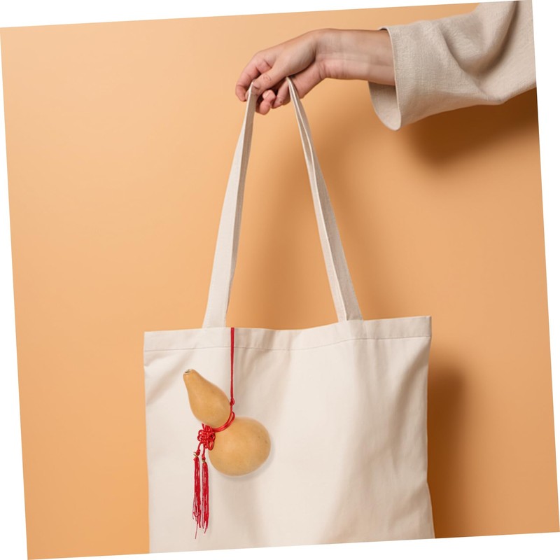 NOLITOY Natural Gourd Pendant for Car Decor DIY Keychain Bag