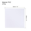 uxcell PVC Foam Board Sheet,12mm x 300mm x 300mm,White, 1/2inch