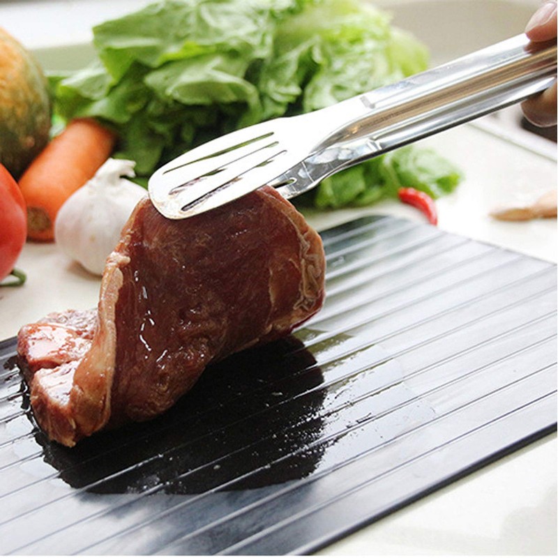 Defrost Unfreeze Defrosting Board for Meat/Fish/Vegetables for Quick, Natural Defrosting