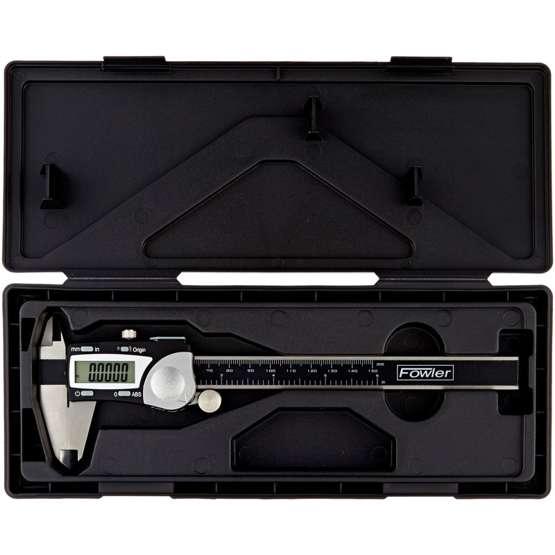 Fowler 54-100-000-2, Digital Caliper with 0-6"/150mm Measuring Range
