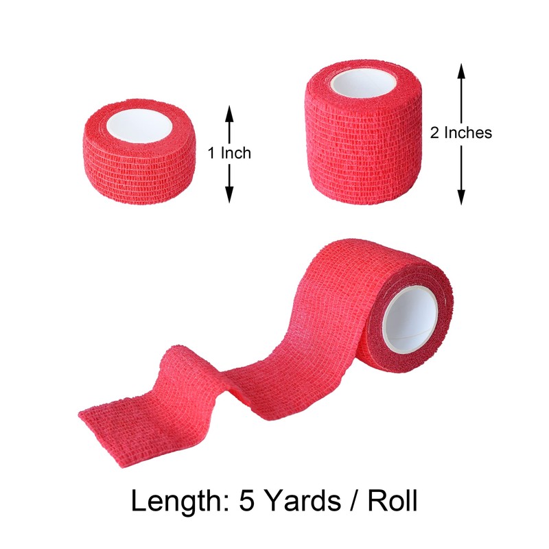 FEILIBAY 10 Pack Self Adherent Bandage Wrap Elastic Cohesive Bandage