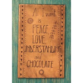 Tushita Postcard Sayings: All I want is