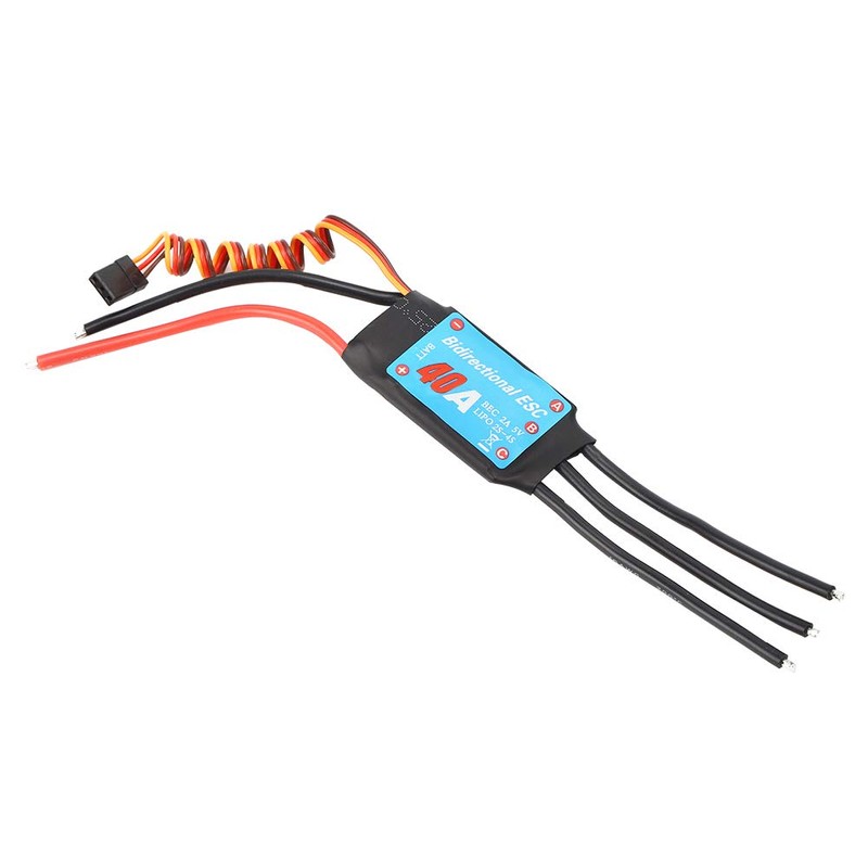 ESC Brushless 2-Way Brushless ESC Electronic Speed Controller for RC