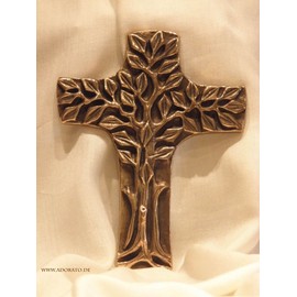 Nazareth Bronze Bronzekreuz Tree of Life 18 CM