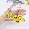 Pack of 50 Mini Emoji Key Fob Bag Pendant Party