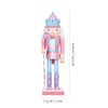 BESPORTBLE Christmas Nutcracker Ornament, Wooden Nutcracker Puppet Nutcracker Soldier Figure