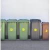 Wheelie Bin Numbers 1-999 (and/or. Letters A-Z) 2 Sets Waterproof