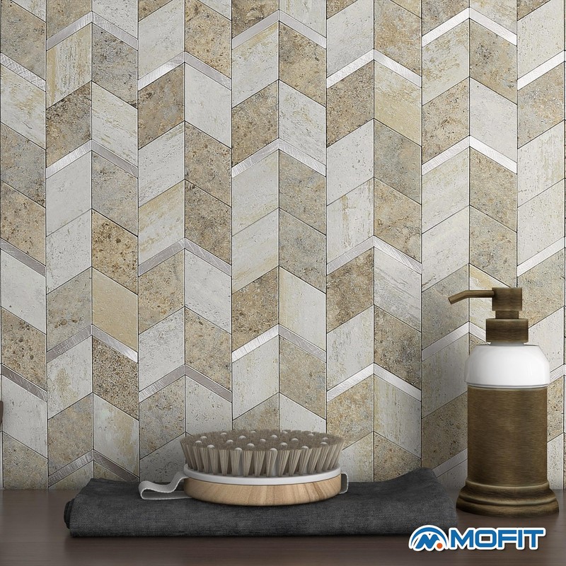 MOFIT Peel and Stick Backsplash for Kitchen,3D Wall Panel Peel