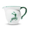 GMUNDNER KERAMIK Milk Jug Smooth Capacity 0.3 Litres Green Deer