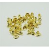 Tinwai Bells Gold Hanging Ornaments for Christmas Crafts, 30 Pieces,