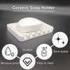 Self Draining Soap Holder, Vonpri Soap Dish Storage Bar Container