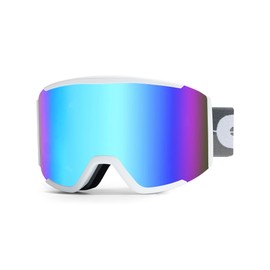 Ski Goggles For Men Women,Anti Fog UV Protection Snowboard Goggle for Adult Youth,Snow Goggles Over Glasses