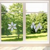 75Pcs Rhombus Window Stickers Prevent Birds from Hitting Windows, 3