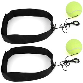 SALUTUYA With Headband Boxing Reflex Ball Tennis Ball Boxing Fighting Ball for Boxing