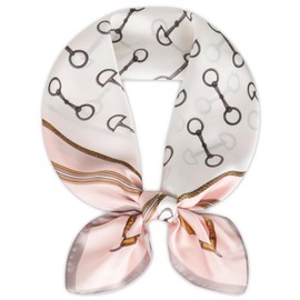 Relang Fashion silk Satin Head Scarf for Women Hair Bandana Hair Scarf Wrap Neck Scarf for Women 27.5×27.5 inches