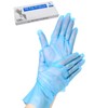 Meisei Disposable Gloves, Stretch Gloves, Elastomer, Poly Gloves (TPE), Large,