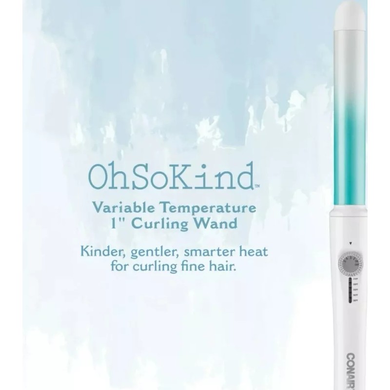 CONAIR NEW OH SO KIND For Fine Hair Variable Temperature