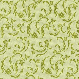 Royal Collection 85001 Papstar Decorative Napkins 1/4 Fold 40 cm x 40 cm Olive Green