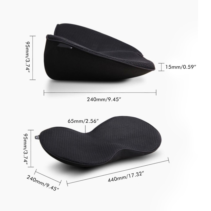 Car Seat Cushion for Driver Thick Car Heightening Seat Cushion