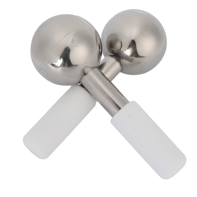 Stainless Steel Facial Ice Globe Face Cooling Roller Beauty Massager