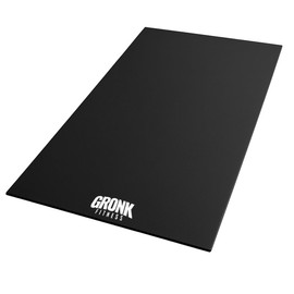 Gronk Fitness Equipment Mat | Perfect for Treadmills & Exercise Bikes | High-Density Floor Protector for Home Gym Equipment | Non-Slip, Sweat-Resistant & Noise Reducing | PVC | 7.5'x3'
