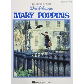 Mary Poppins-Big Note Piano Selections (Big Note Vocal Selections)