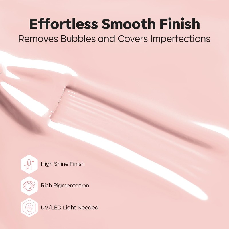 modelones Builder Gel for Gel Nails, 8 in One Builder