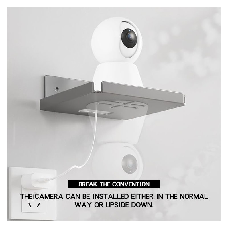 HZBL-LP Floating Shelves, Metal Wall Shelf for Wall Storage, for