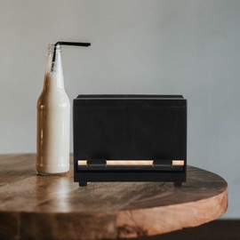 Kichvoe Straw Box Coffee Straws Mechanical Pencil Straw Dispenser Straw Case Automatic Water Dispenser