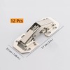 Jiaxitek Hidden Hinges, Surface Mount Cabinet Hinges, Concealed Cabinet Hinges