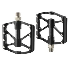 Pedals for Bike,Aluminum Alloy Flat Pedals - Sealed Bearings, Anti-Slip Lightweight Replacement, Riding Accessories for Mountain Biking Commuting