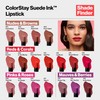 REVLON Lipstick, ColorStay Suede Ink, Built-in Primer, Infused with Vitamin